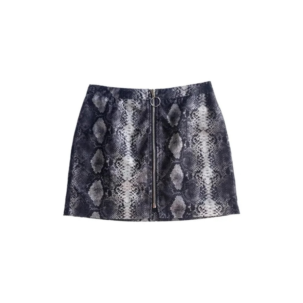 Akira Snake Print Skirt - Picture 1 of 5